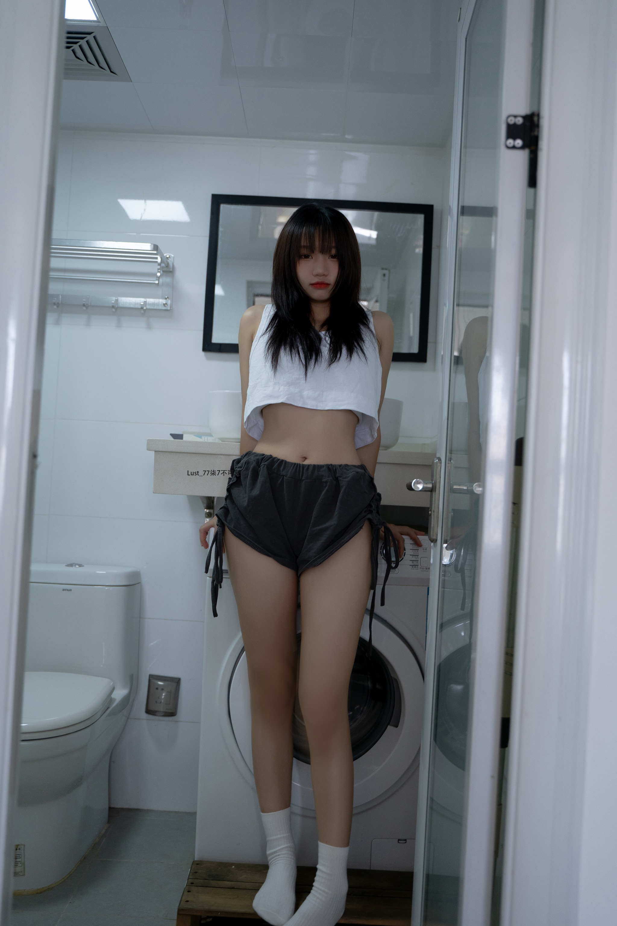 柒柒要乖哦 – NO.043 初恋背心[117P]-XikXak